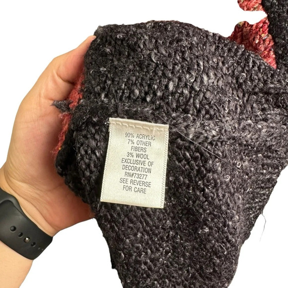 Croft & Barrow Size Large New Floral Cardigan Grandma Y2K Vintage Lagenlook Boho - Picture 12 of 12